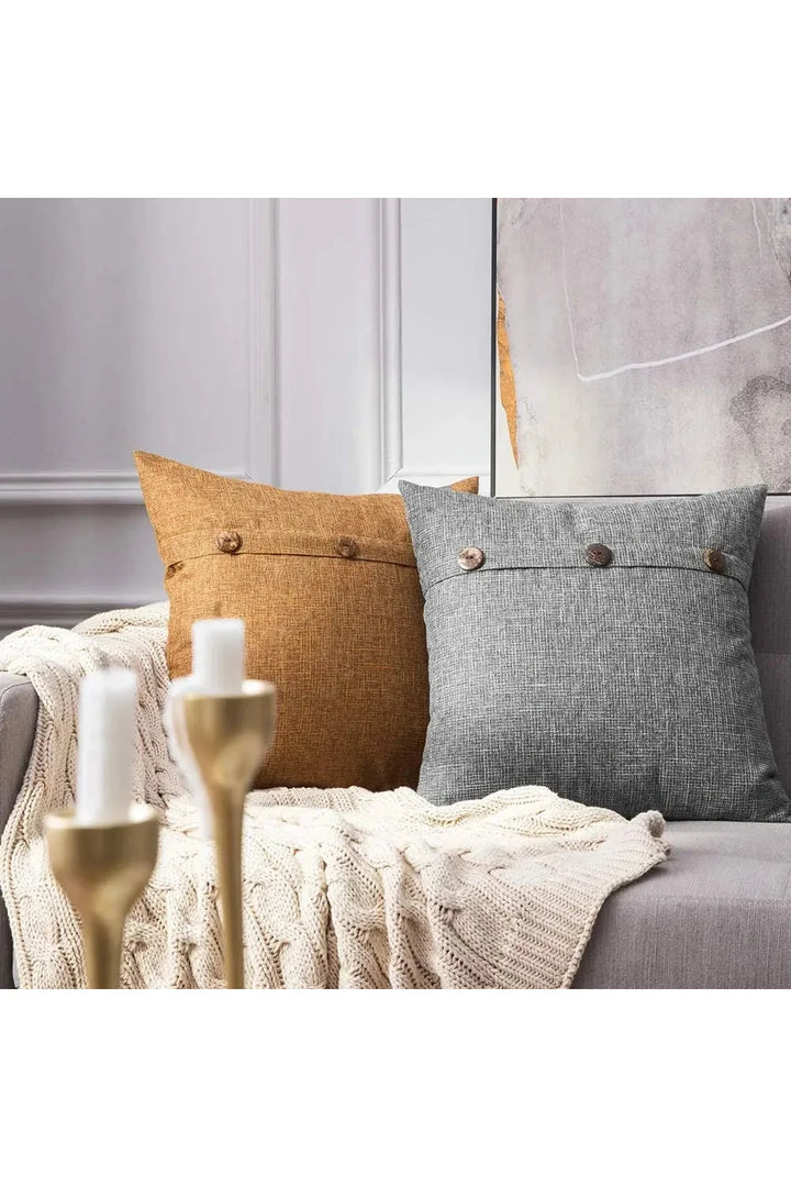 Nordic Button Pillowcase | Bowlift
