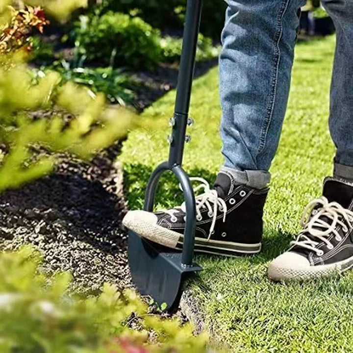 BowLift | EdgeMaster Lawn Edger | Half-Moon Design with Wavy Edge | Manual Tool for Clean Lawn Edges & Beds