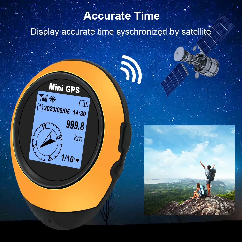 BowLift | Compact Satellite GPS Navigator High-Precision Compass Tracker Device