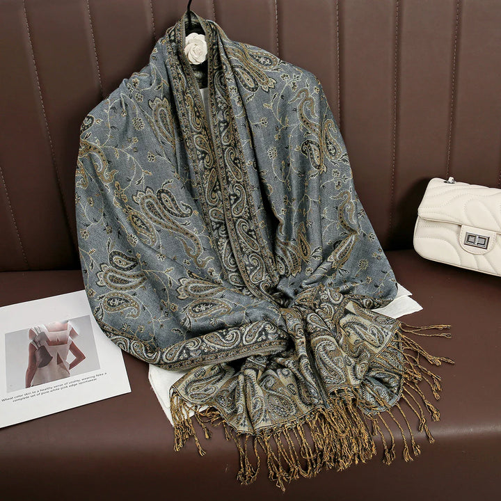 BowLift | Élégancea | Women's Scarf | Cashmere Feel | 70 × 190 cm | Luxury Print & Warm