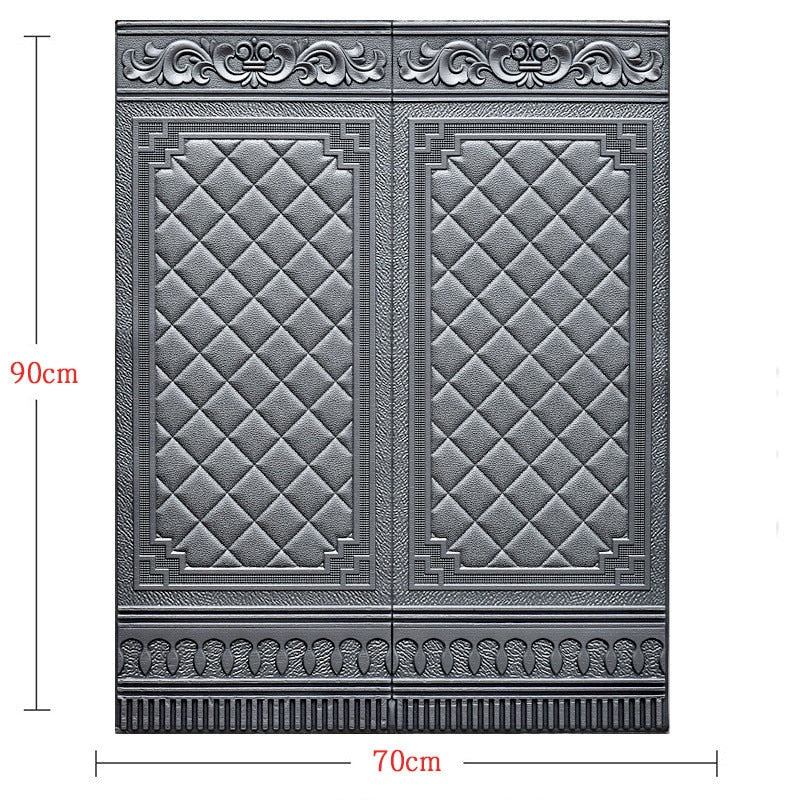 3D Self-Adhesive Antique Accent Wall Sticker | Bowlift