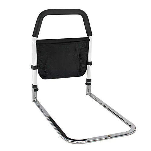 BowLift | Adjustable Assistive Bed Rail for Seniors, No-Drill Safety Handle for Fall Prevention