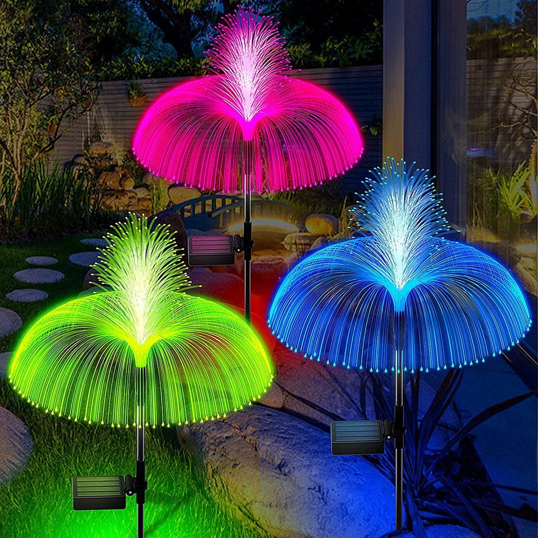 Solar-Powered Floating Jellyfish Garden Lights | Bowlift