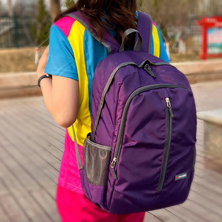 BowLift | TrekLoom Folding Outdoor Backpack 30L | Ultralight & Waterproof | For Camping, Travel & Hiking | Unisex Design
