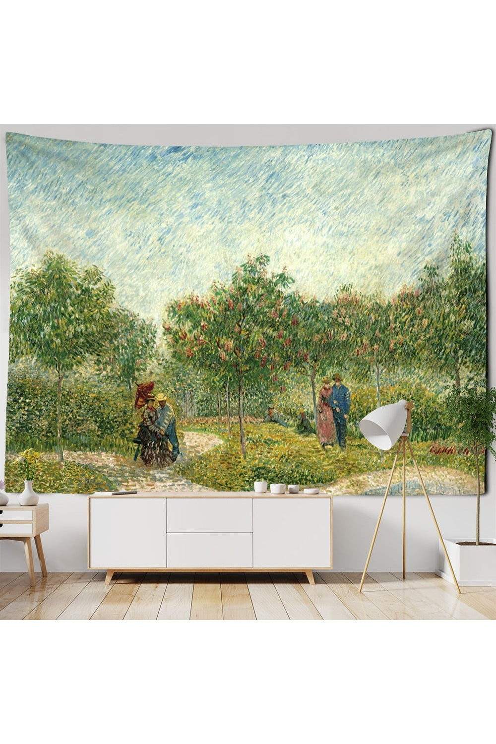 Gogh Landscape Rug | Bowlift