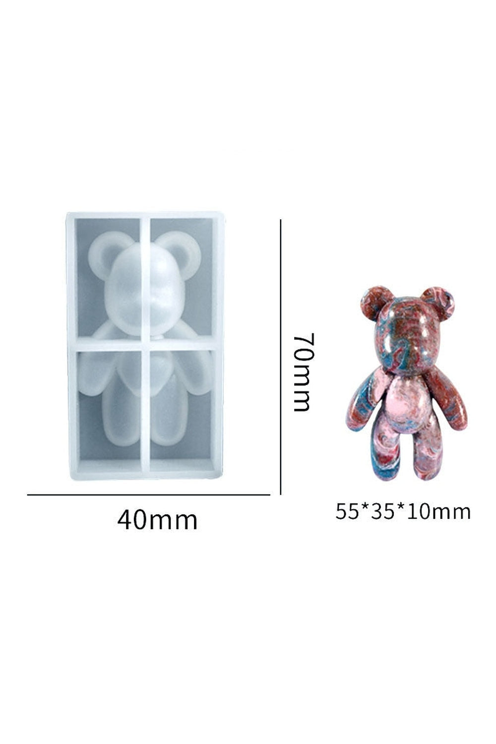 Stereo Bear Candle Shape | Bowlift