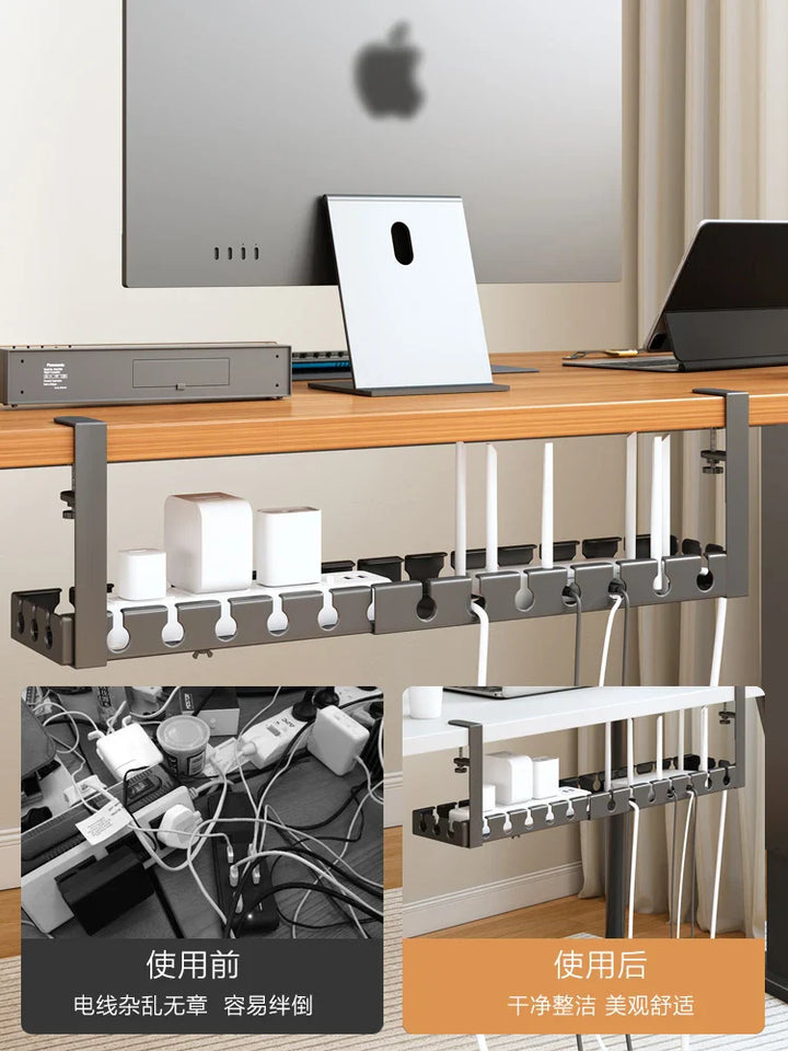 Cable channel under the desk | Bowlift