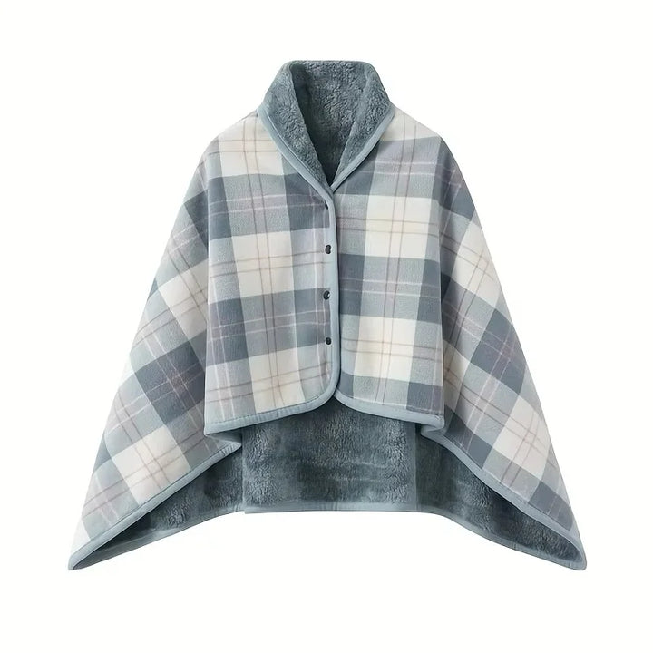 BowLift | CozyWrap Scarf | Wearable Blanket | Soft Flannel | Ideal for Office & Home
