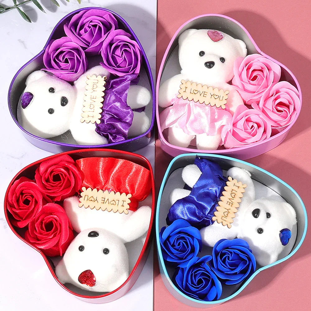 BowLift | LuxeCuddle Teddy Bear | Enchanting and romantic gift for loving moments