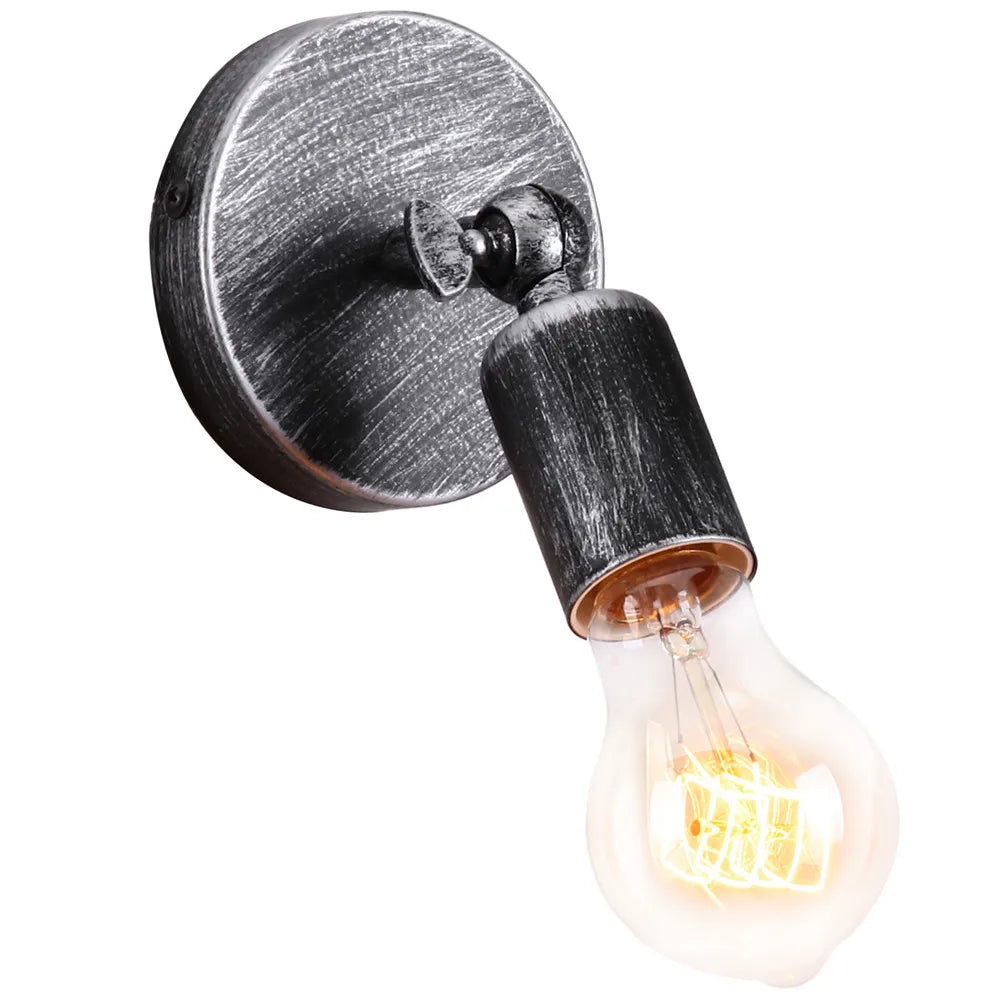 IndustrialGlow - Adjustable Retro Wall Lighting Bowlift