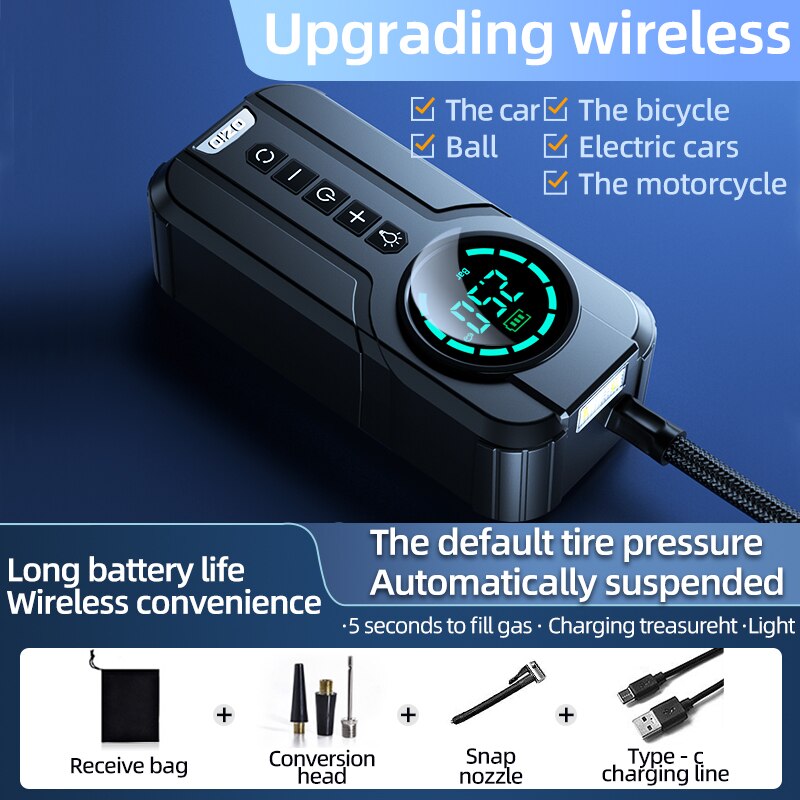 BowLift | CarBoost Smart Digital Tire Air Inflator