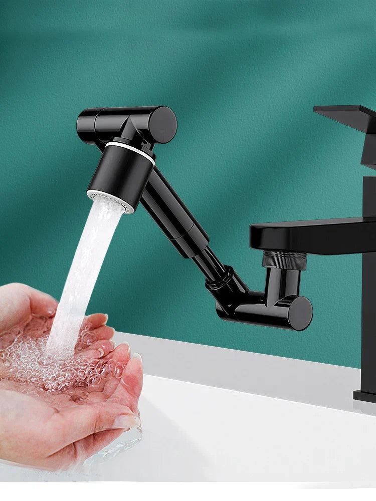 FlexiFlow 360° rotatable and extendable faucet head Bowlift