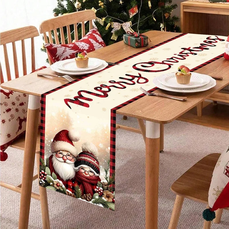 BowLift | Christmas Table Runner Festivia | 180×35 cm | Elegant & Festive | Table Decoration for Christmas & New Year 2025/2026