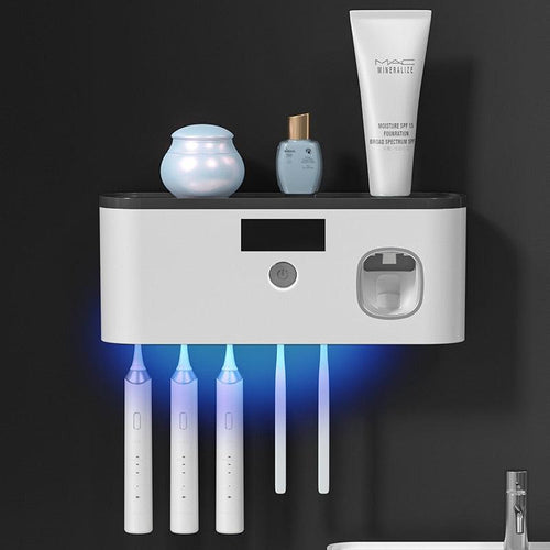 BowLift | Toothbrush cleaner - No more bacteria - Perfect hygiene - Compact kit
