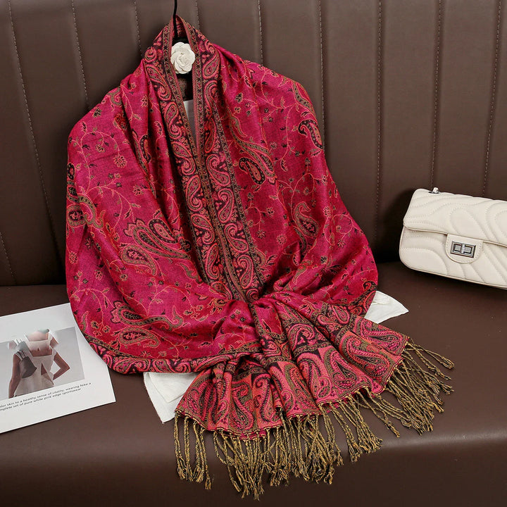 BowLift | Élégancea | Women's Scarf | Cashmere Feel | 70 × 190 cm | Luxury Print & Warm