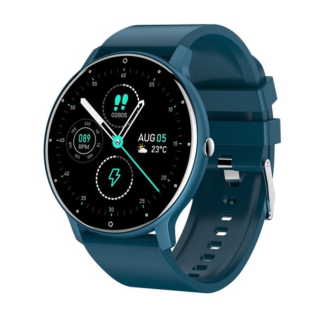 BowLift | PulseTrack Slim Smartwatch – Waterproof, Health Monitoring & Full-Touchscreen