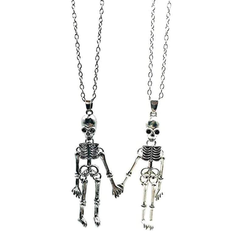 BowLift | Skeleton Couple Magnetic Necklace
