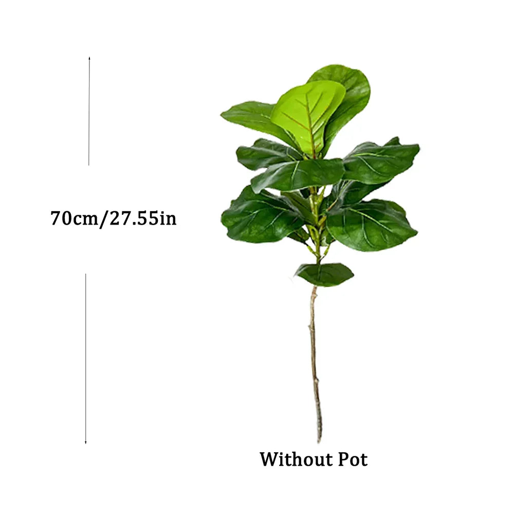 BowLift | Floraviva Artificial Plant Ficus | Realistic Appearance | 70–135 cm | For Indoor & Outdoor