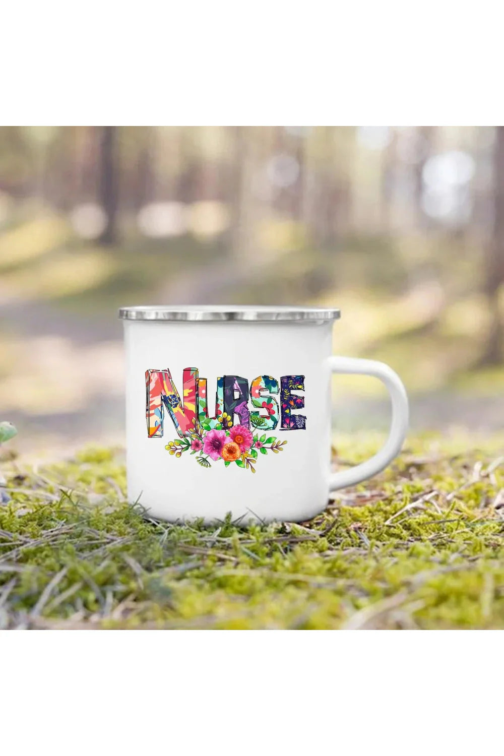 Life Enamel Coffee Mug | Bowlift