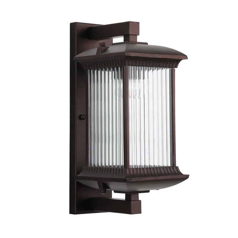 BowLift | Light-repellent Outdoor Wall Light Metal | Weatherproof IP65 | E27 Socket | For Garden, Gate & Terrace
