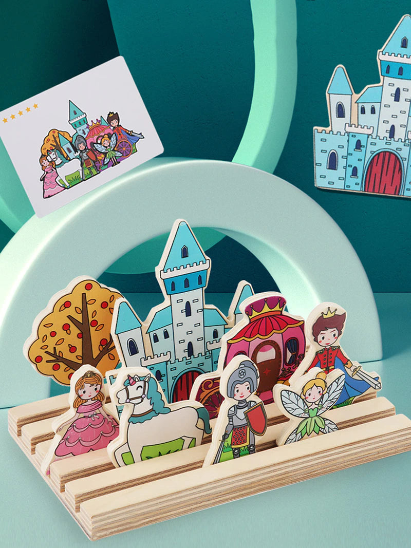 BowLift | Fairytale Combination Game – Creative 3D Wooden Puzzle