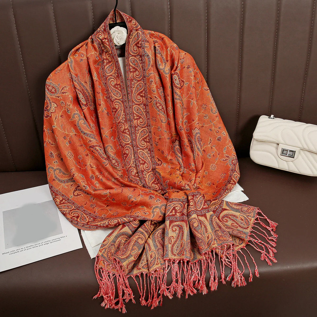 BowLift | Élégancea | Women's Scarf | Cashmere Feel | 70 × 190 cm | Luxury Print & Warm