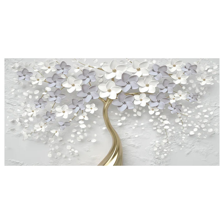 Abstract Floral Big Blossom Petal Tree Wall Art Fine Art Canvas Prints Picture For Living Room Bedroom Salon Art Decor | Bowlift