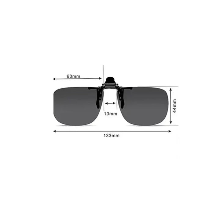 Polarized Clip-On Sunglasses Vintage | Bowlift