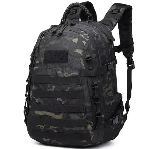 BowLift | TrekNexus 35 L Hiking Backpack Men | Tactical Trekking Backpack 48 × 33 × 22 cm | Outdoor Camping, Fishing, Hunting & Sports with MOLLE System