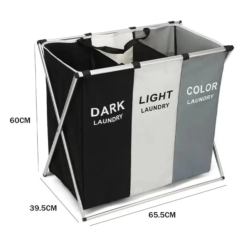 BowLift | Practical laundry sorter with 3 compartments