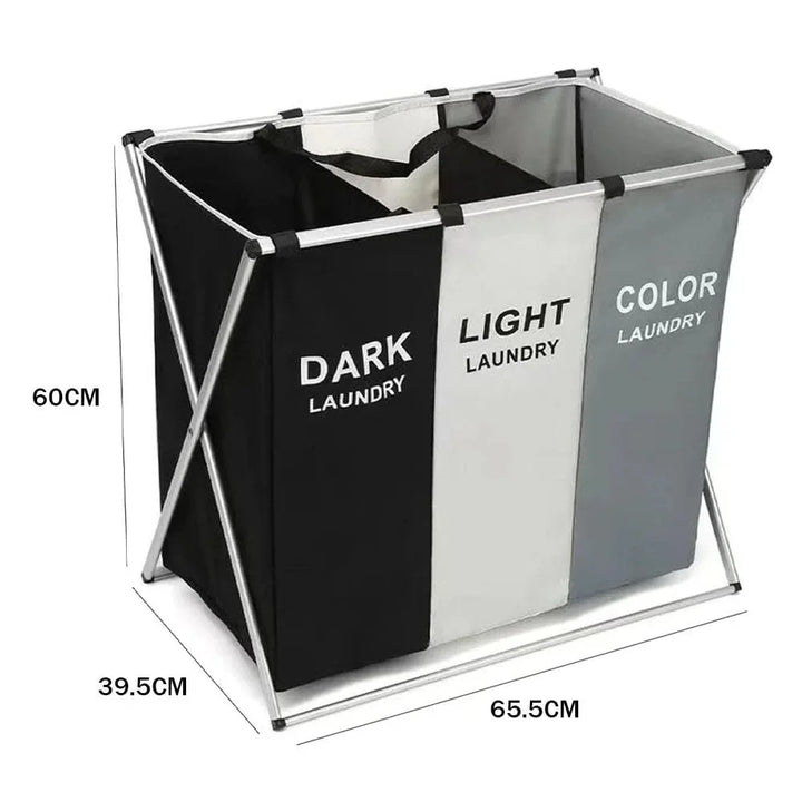 BowLift | Practical laundry sorter with 3 compartments