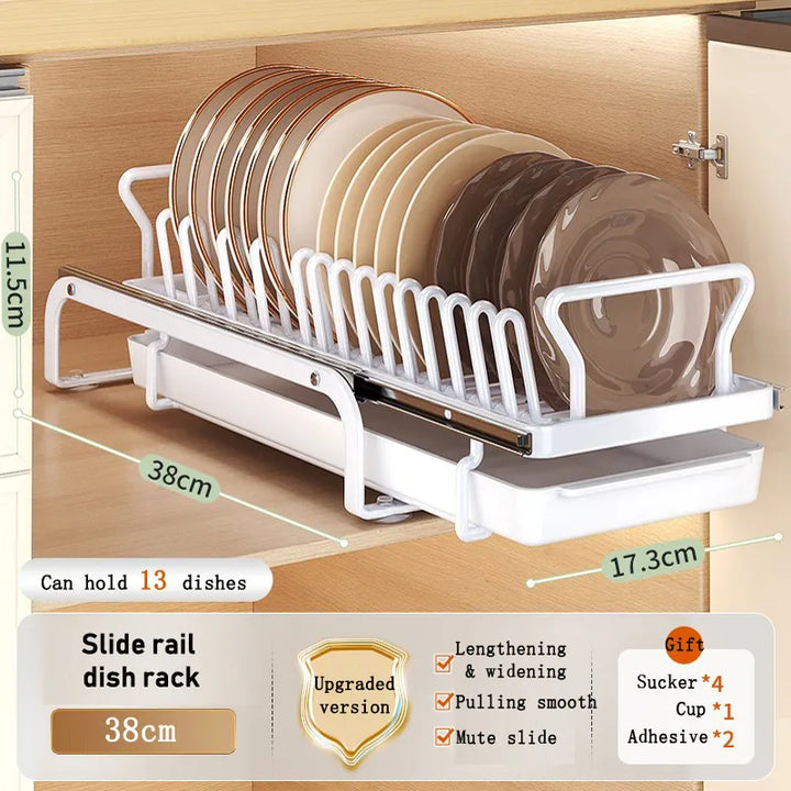 BowLift | Kitchen Cabinet Sliding Storage Dish Rack