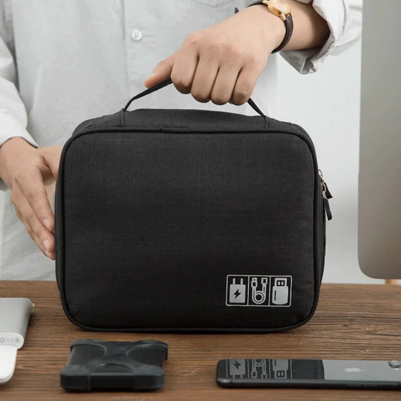 BowLift | Baguvo Cosmetic Bag | Water Repellent & Compact | 100% Oxford Polyester | 24×18×9 cm