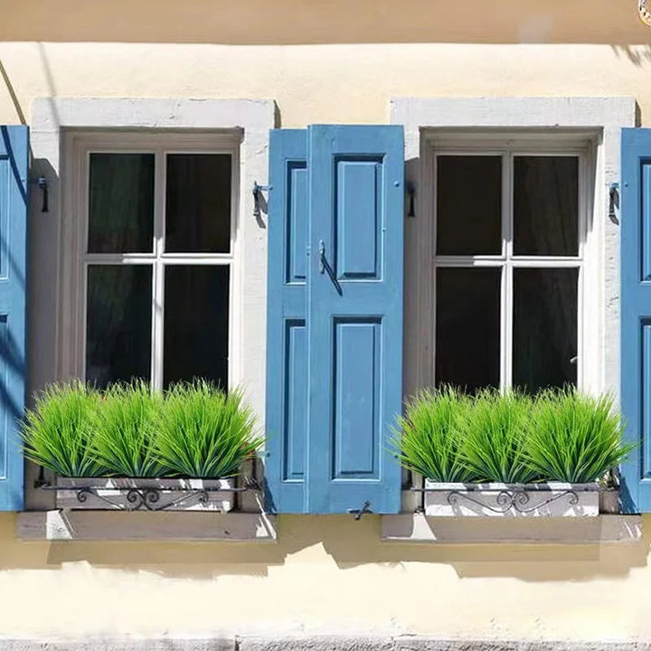 BowLift | Artificial Wheat Grass Plant Made of Plastic – Decorative Grass for Garden, Home and Outdoor Area
