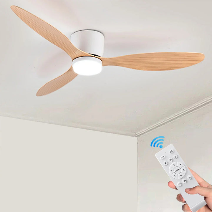BowLift | Ceiling Fan With Light Scandinavian Design