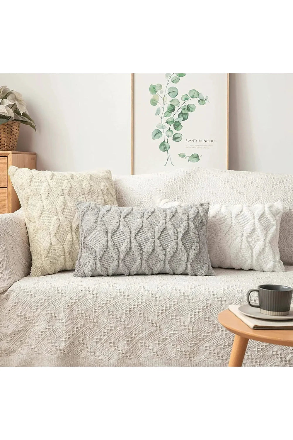 Solid Color Sofa Pillow Cover | Bowlift