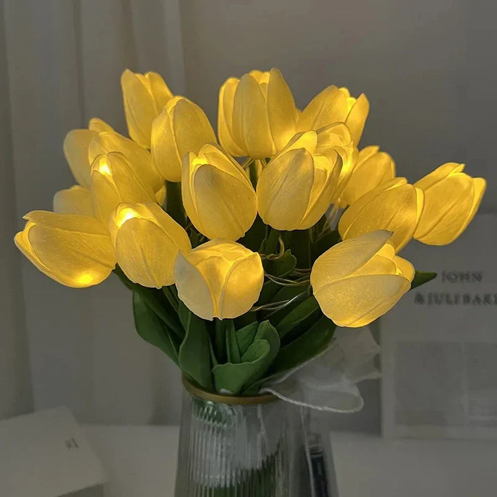 TulipGlow - Portable LED Tulip Night Light Bowlift