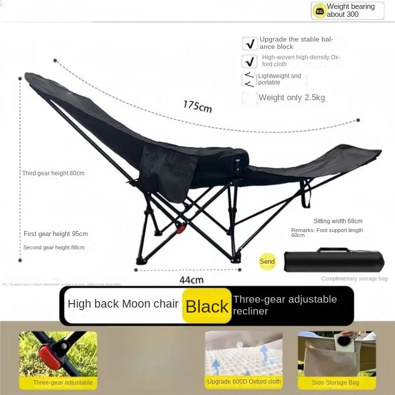 Relax Everywhere Reclining Outdoor Lounge Camping Chair | Bowlift