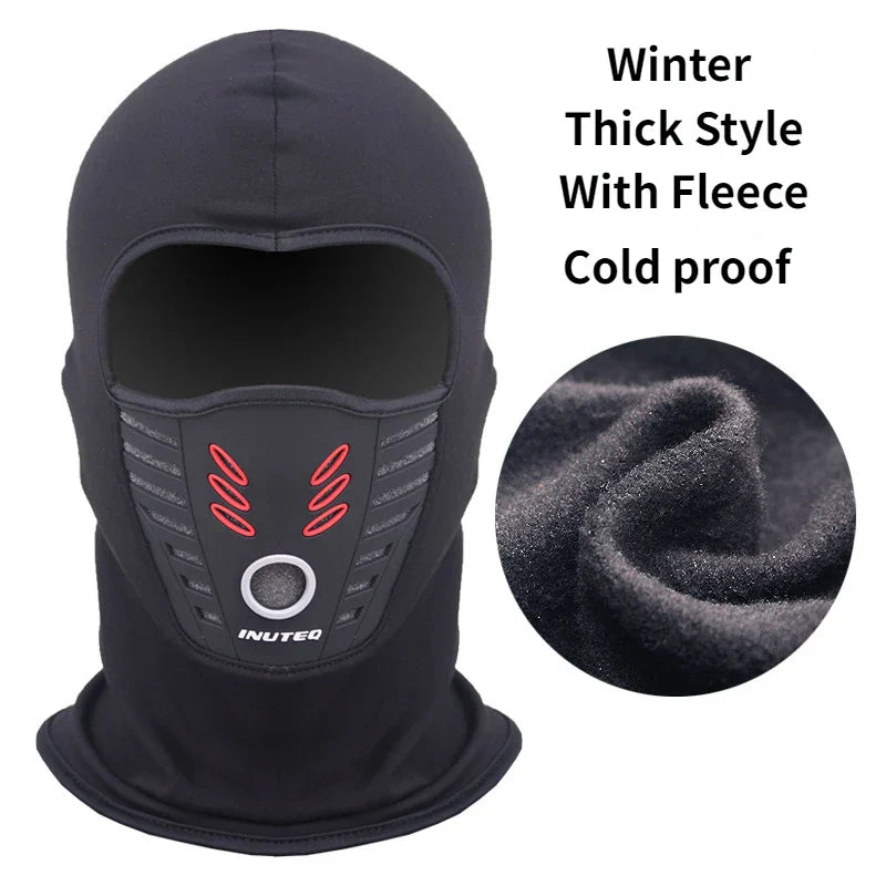 Windproof Breathable Motorcycle Winter Full Face Mask | Bowlift