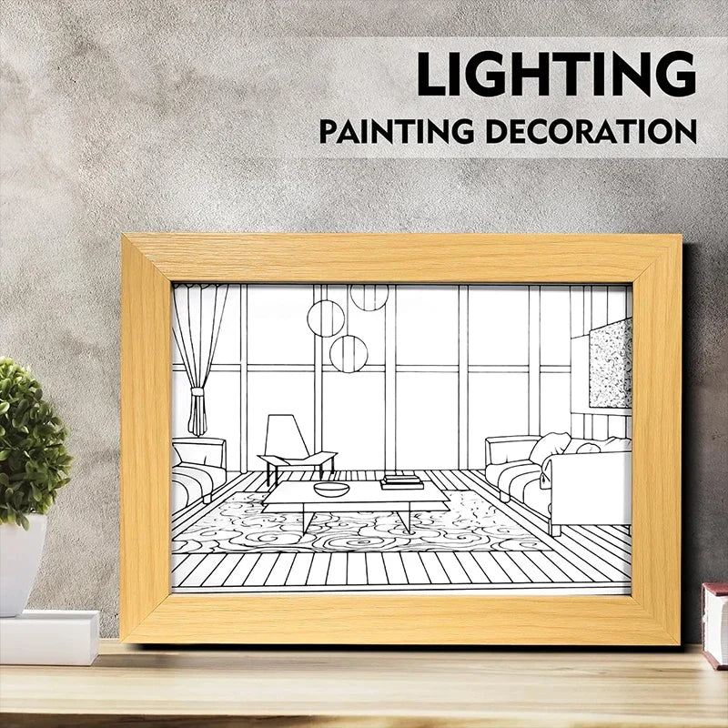 BowLift | Luminous Decorative Dimmable Artsy Led Light Painting