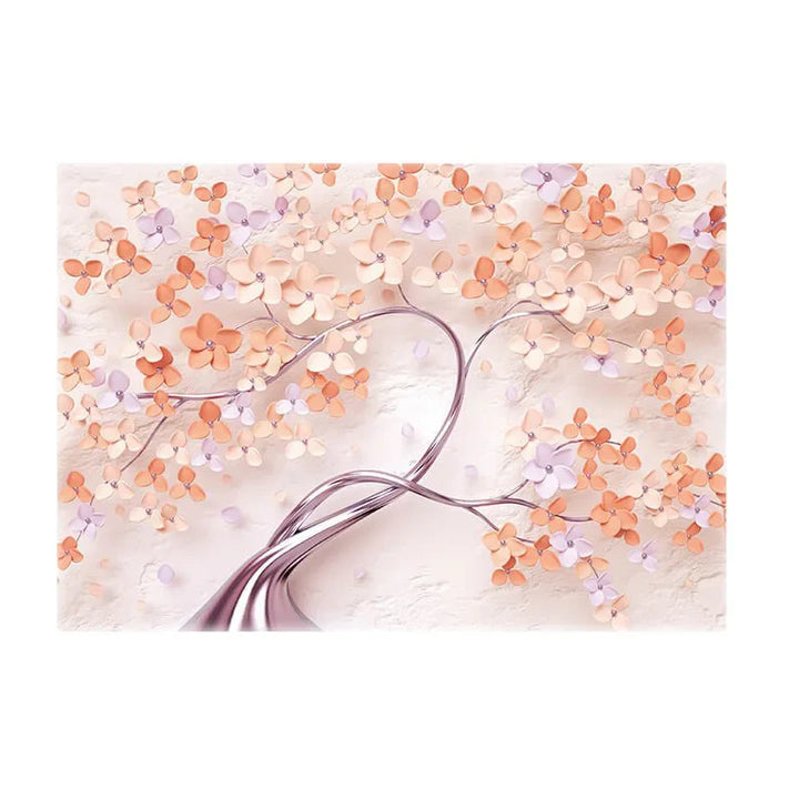 Abstract Floral Big Blossom Petal Tree Wall Art Fine Art Canvas Prints Picture For Living Room Bedroom Salon Art Decor | Bowlift