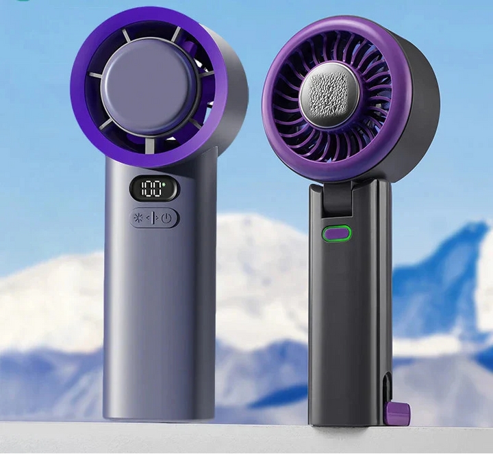 BowLift | Skye Mini Fan with Cooling Plate – Portable Fan with 100 Speeds and Adjustable Breeze