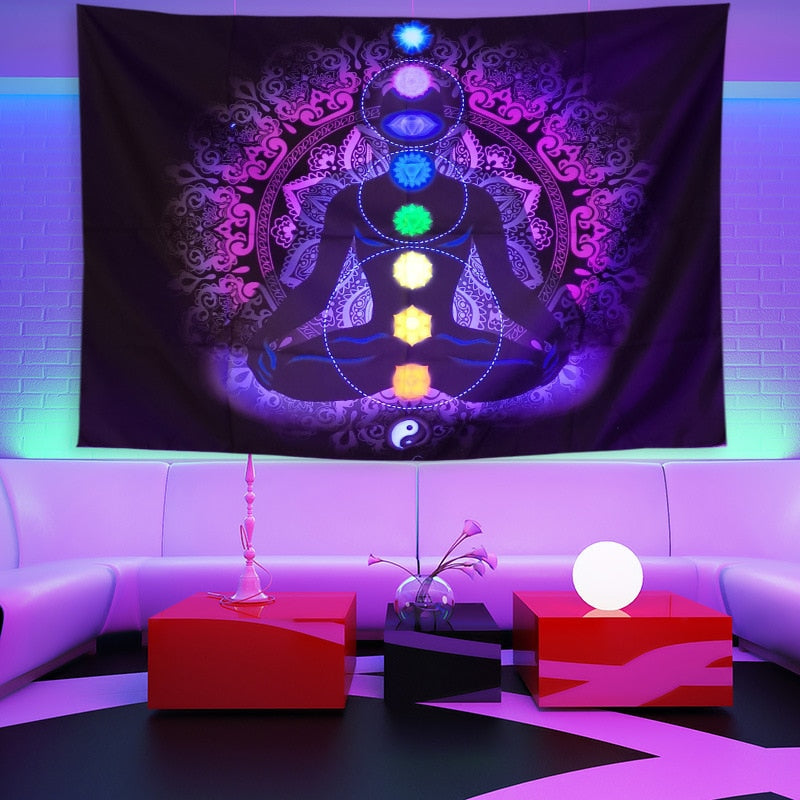 BowLift | Colorful Glowing Luminous Tapestry