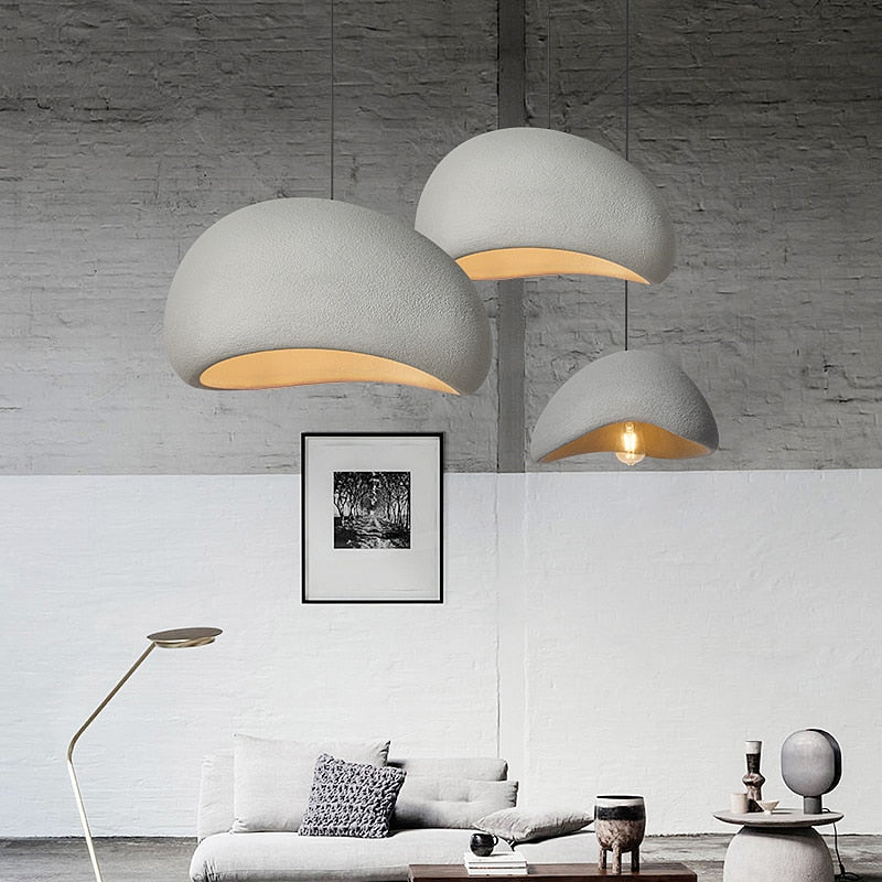 BowLift | Japanese Wabi-Sabi Modern Minimalist Dining Room Chandelier Living Room & Bedroom Bar Hanging Decoration Lamp