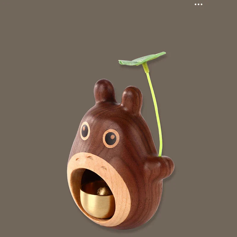 Wooden Penguin Cute Doorbell | Bowlift