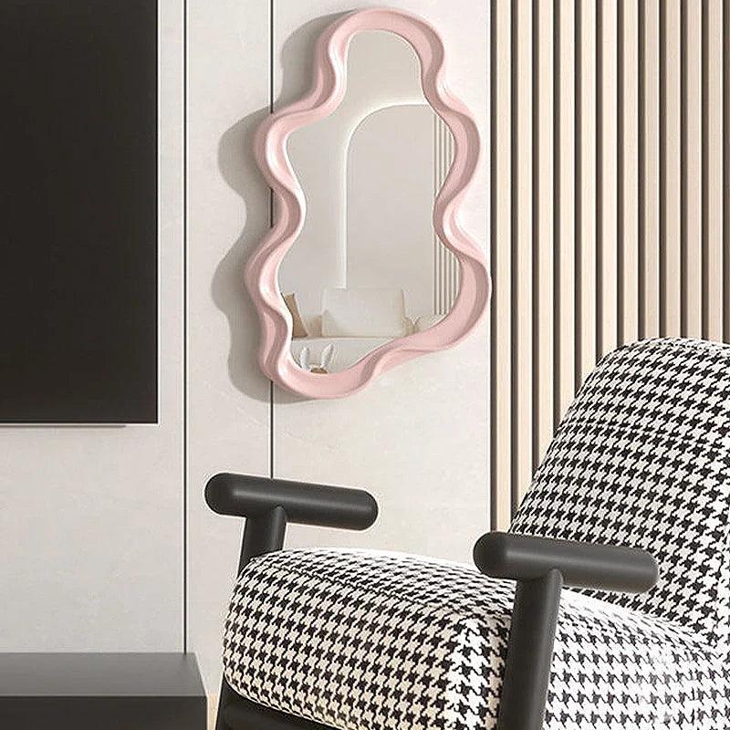 BowLift | Spiegelia Decorative Cloud-Shaped Mirror - for Living Room, Bedroom & Bathroom