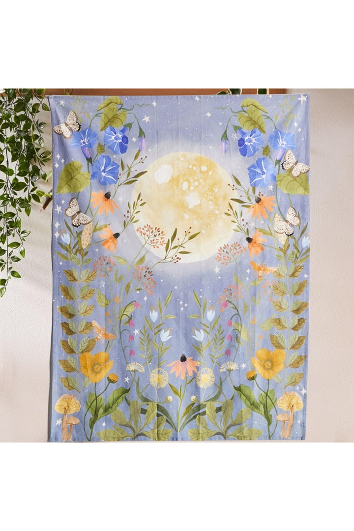 Flower Art Wall Tapestry | Bowlift