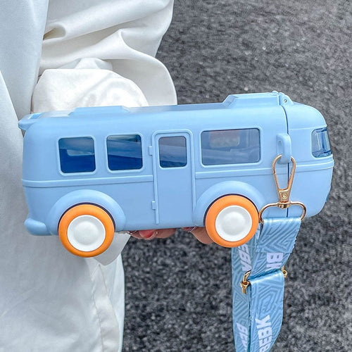 BowLift | Cute Bus Leak-Proof Little Rider Water Bottle