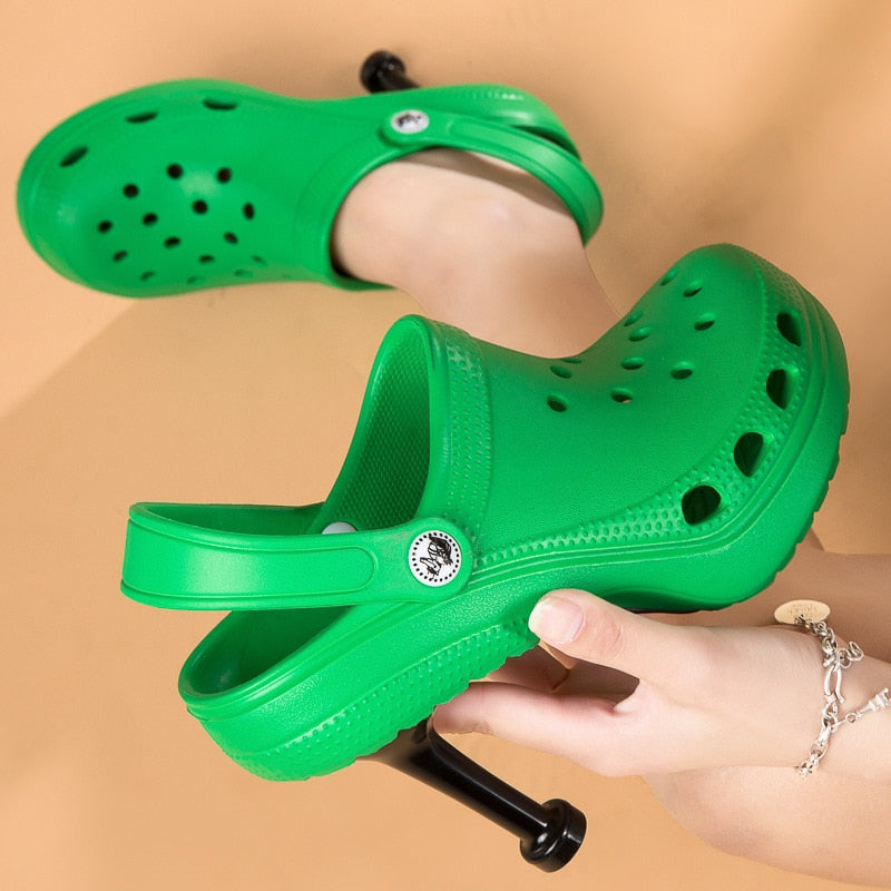 BowLift | Non-Slip Beach Thick Soles High Heels Sandals