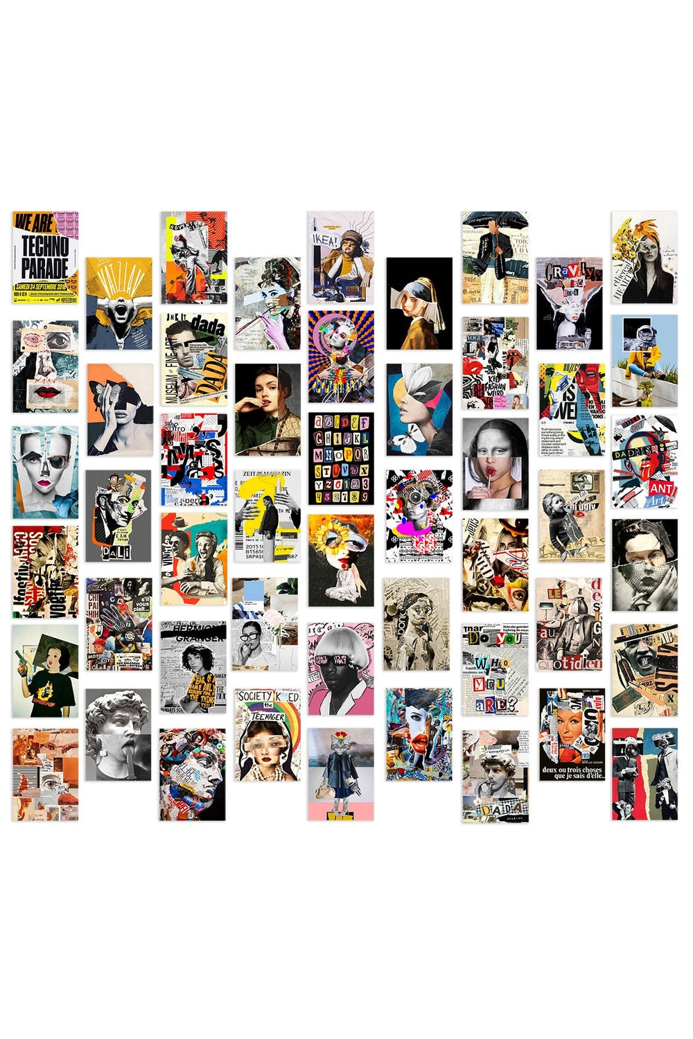 Art Sticker Collection 10/30/50 pcs. | Bowlift